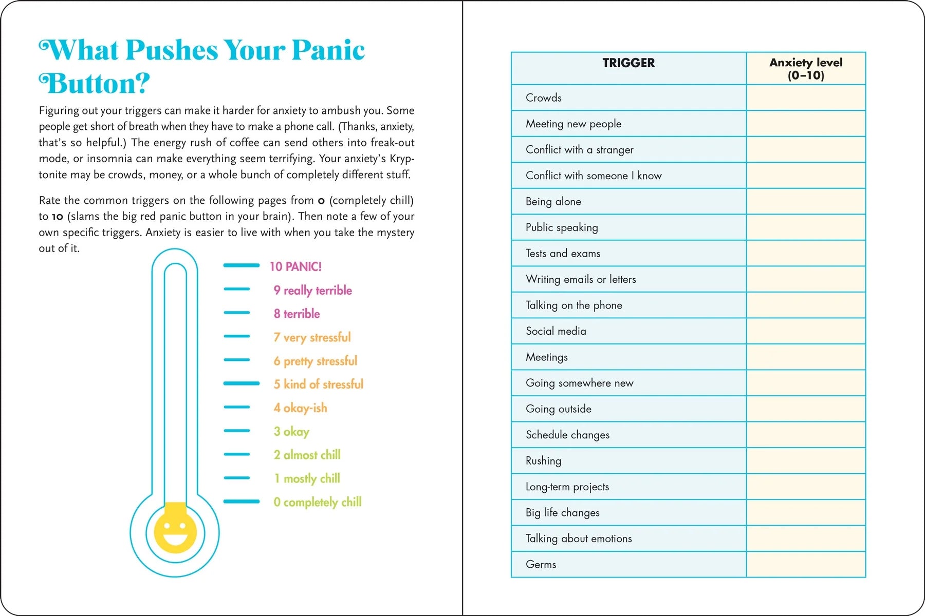 Anxiety Be Gone Guided Journal