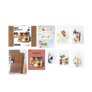 DIY Miniature House Kit | Baking Kitchen