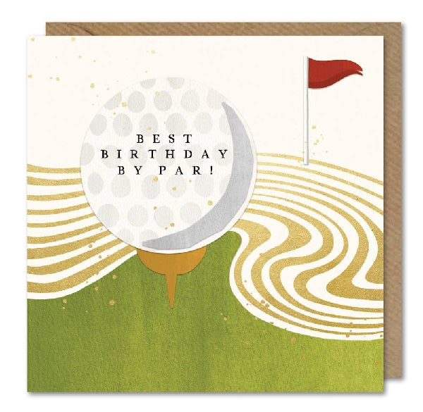 Best Birthday Golf Birthday Card
