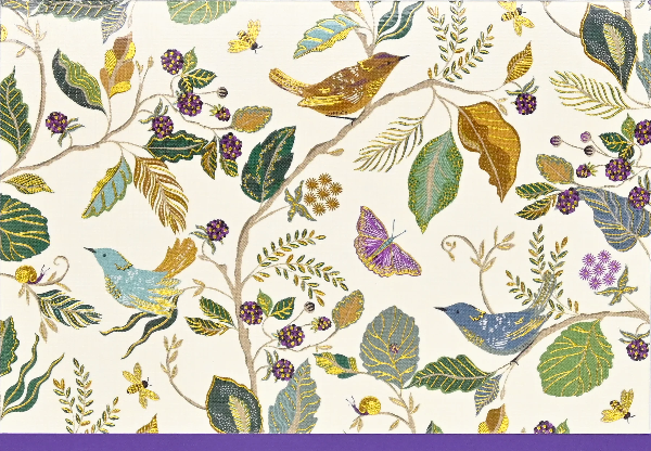 Birds And Berries Boxed Blank Notecards