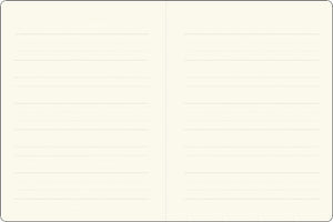 Black Vegan Leather Wrap Journal