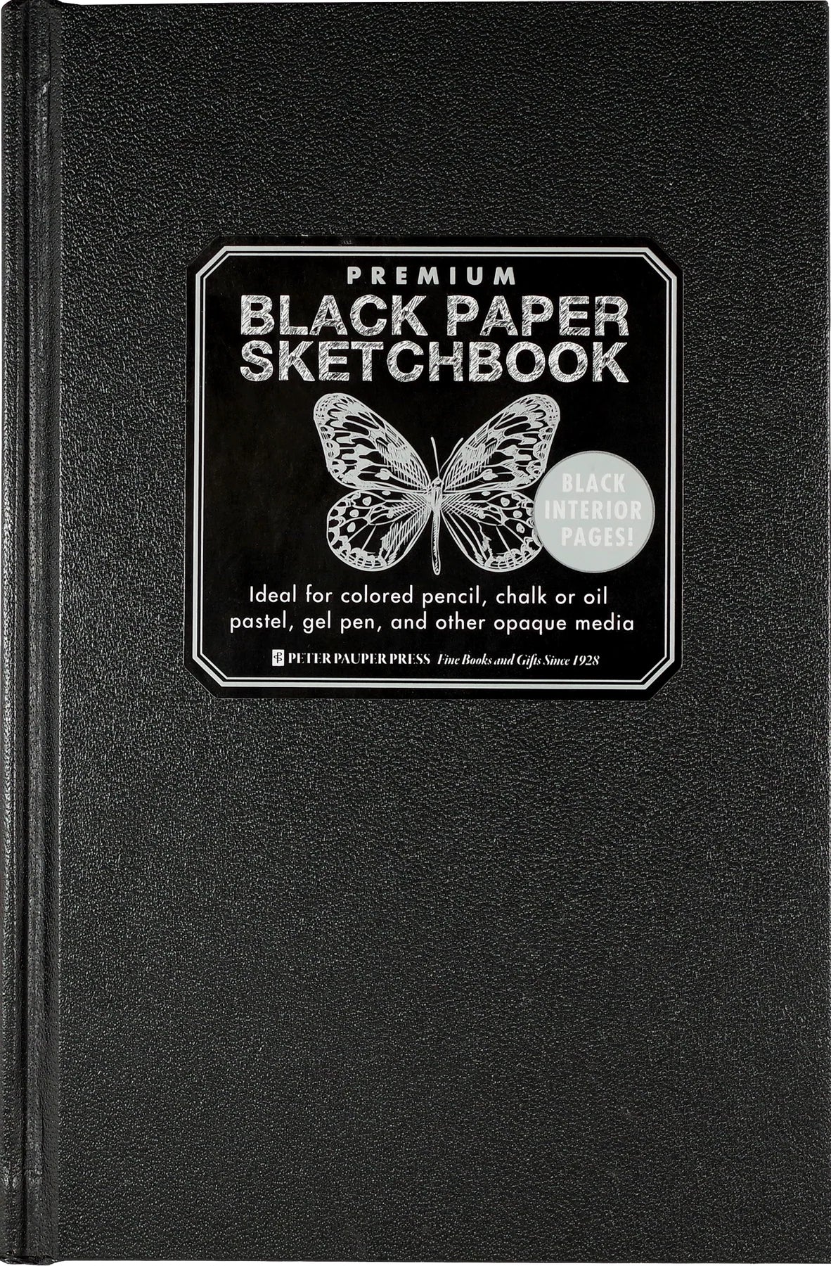 Medium Black Paper Sketchbook