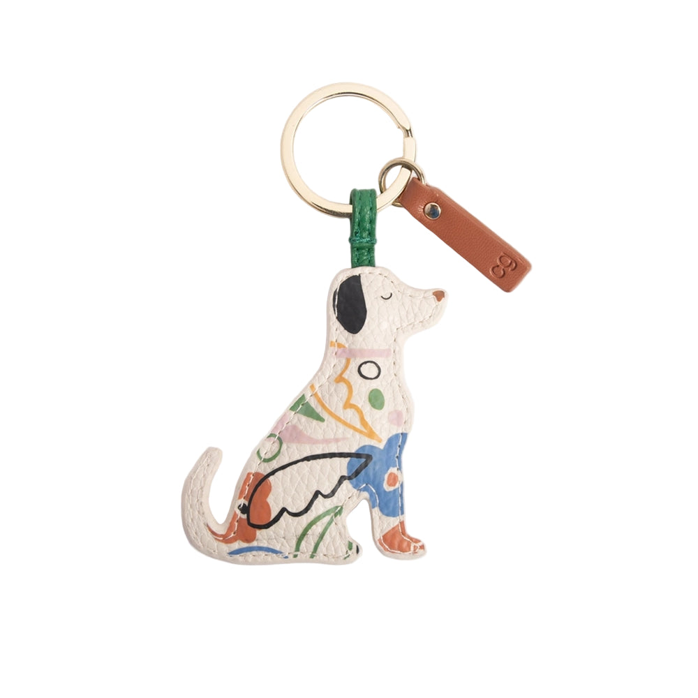 Botanical Labrador Keyring