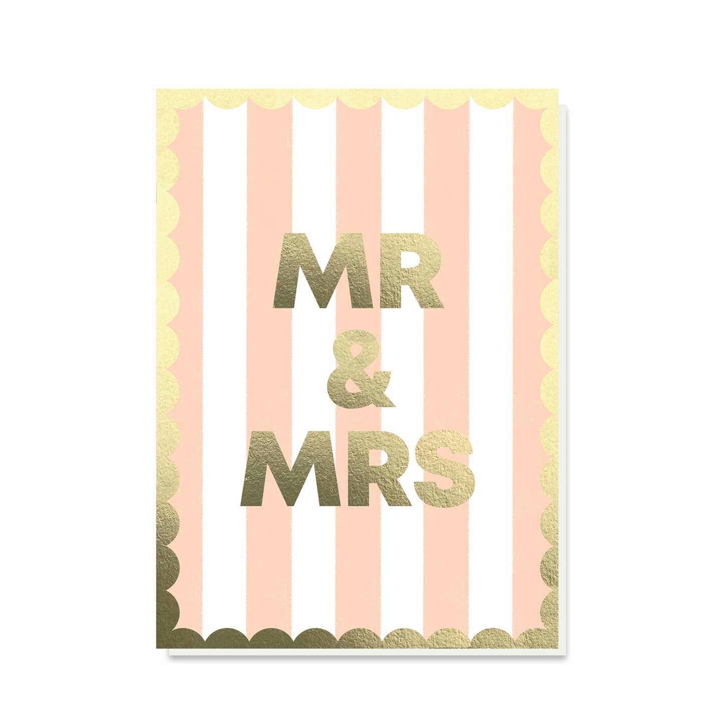 Mr & Mrs Wedding Card