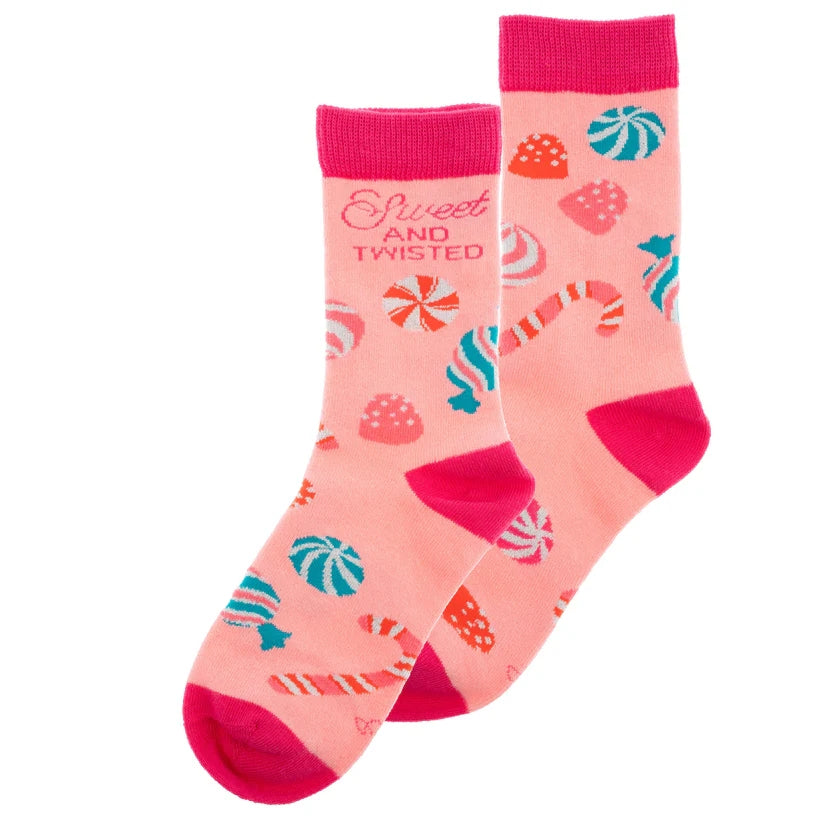 Candy Holiday Socks