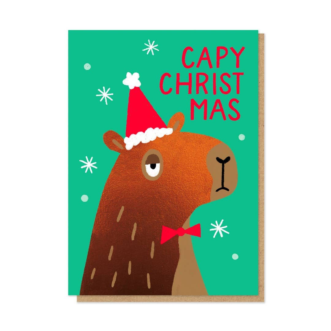 Capy Christmas Card