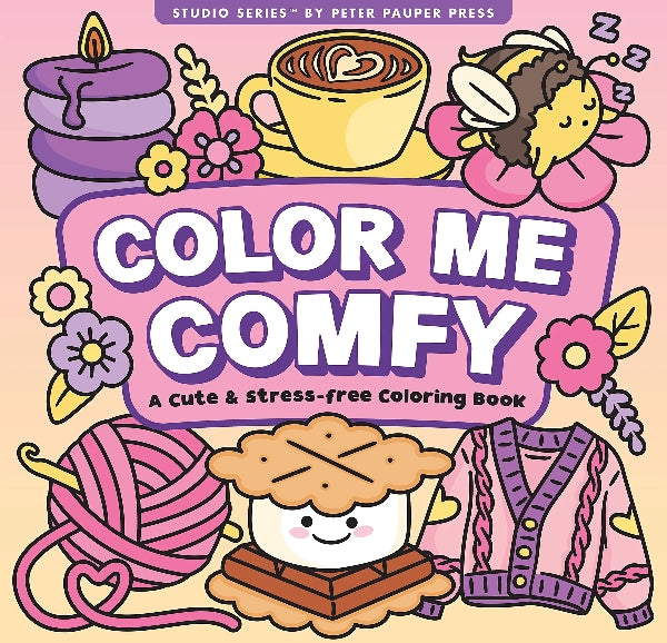 Color Me Comfy Colouring Book