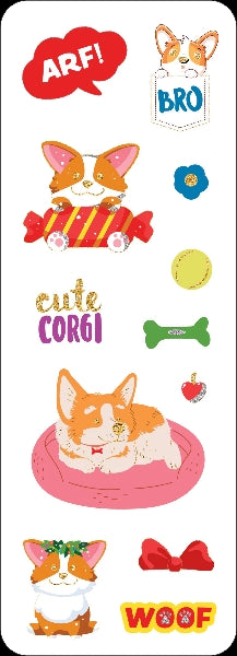 Corgis Sticker Set