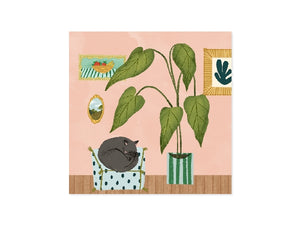 Cozy Room Pop-Up Card