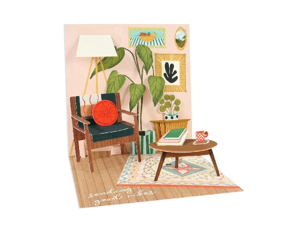 Cozy Room Pop-Up Card