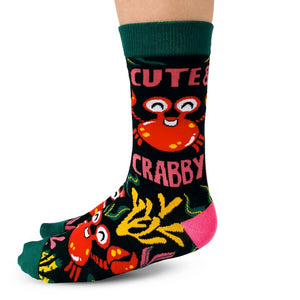 Cute & Crabby Women's Socks