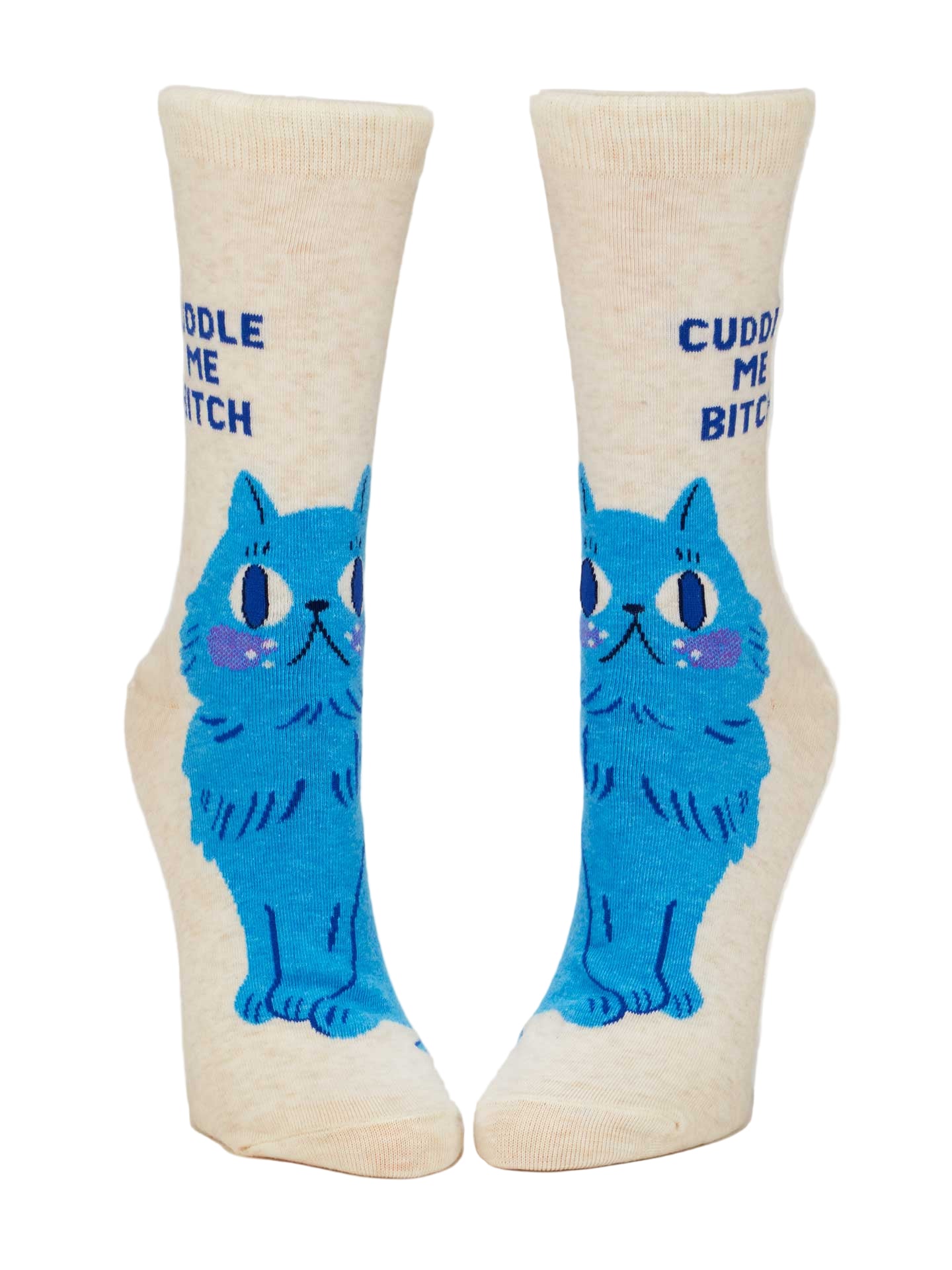 Blue Q Women's Crew Socks | Cuddle Me