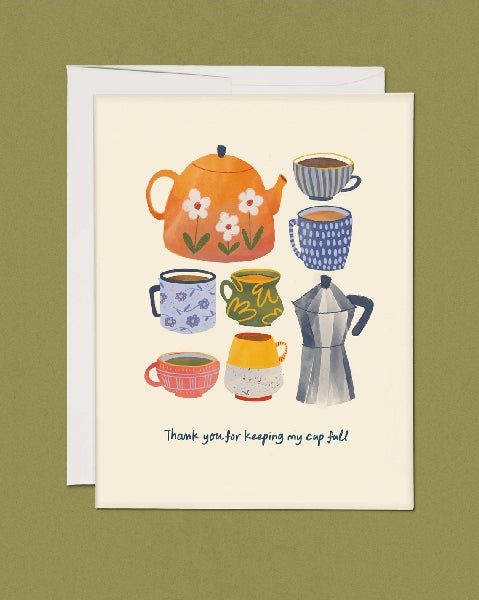 Cup Full Love & Friendship Card