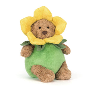 Jellycat Bartholomew Bear Daffodil Outfit Plush