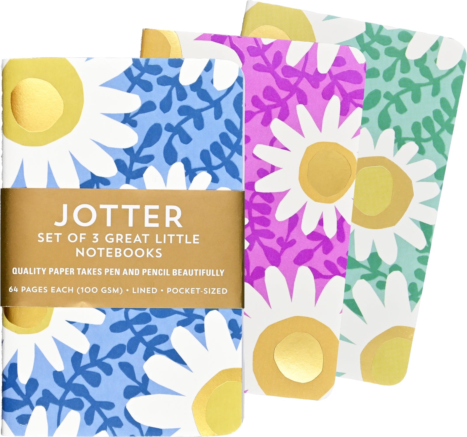 Daisies Jotter Mini Notebook Set