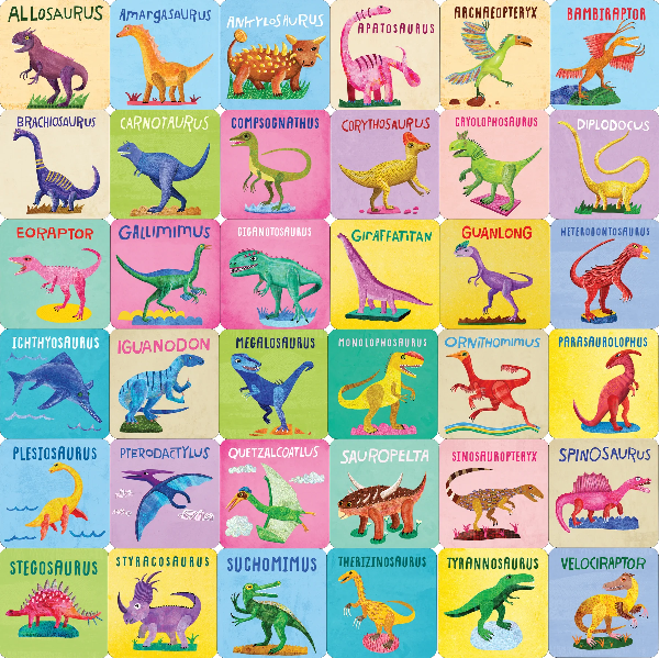 Dinosaurs Memory Match Game