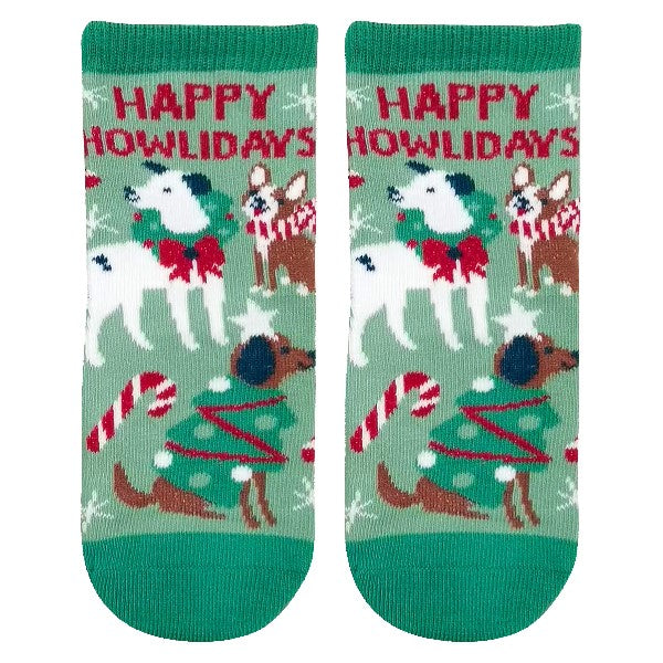 Stephen Joseph Holiday Toddler Socks | Dog