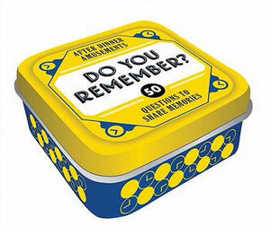 Chronicle After Dinner Amusements Game | Do You Remember?