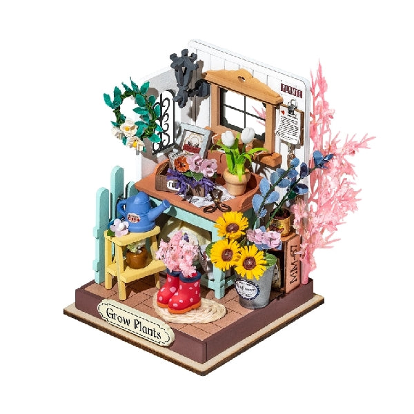 DIY Miniature Dollhouse Kit | Dreaming Terrace Garden