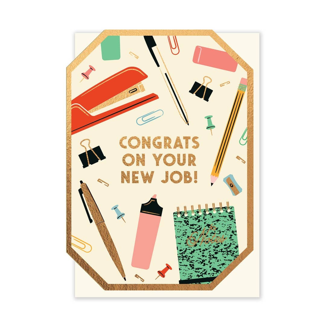 Stationery New Job Card