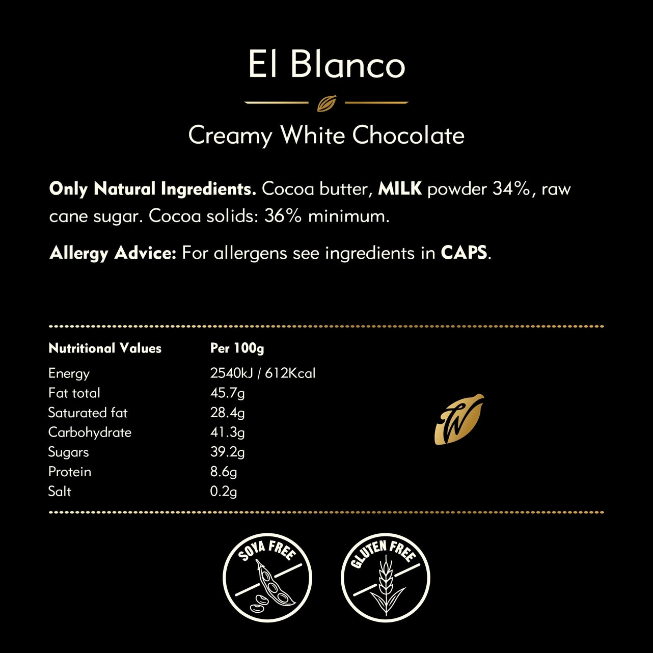 Willie's Cacao 50g Bar | El Blanco