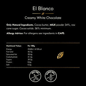 Willie's Cacao 50g Bar | El Blanco