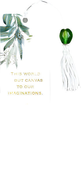 Eucalyptus Beaded Bookmark