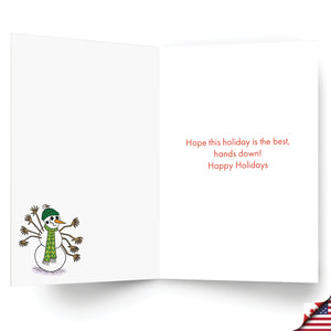 Extra Fingers Christmas Card