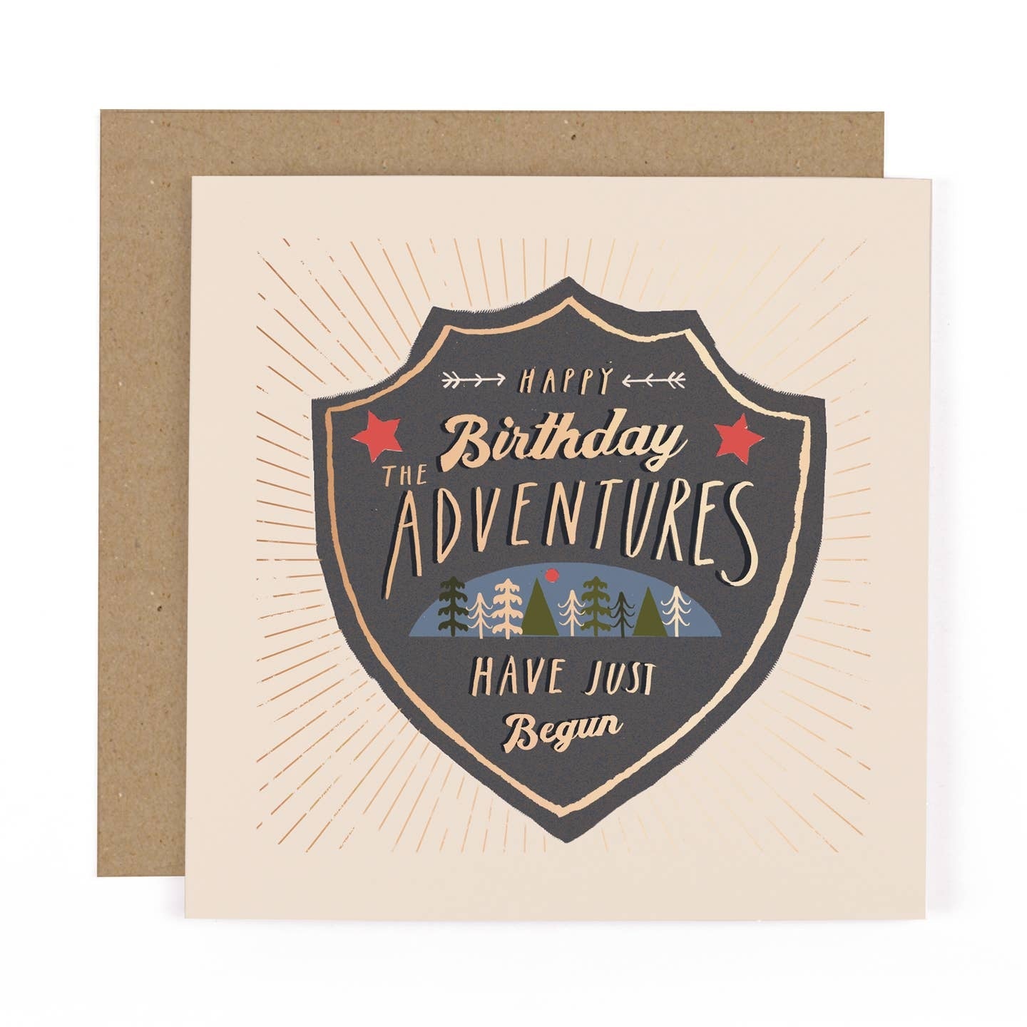Adventures Just Begun Birthday Card