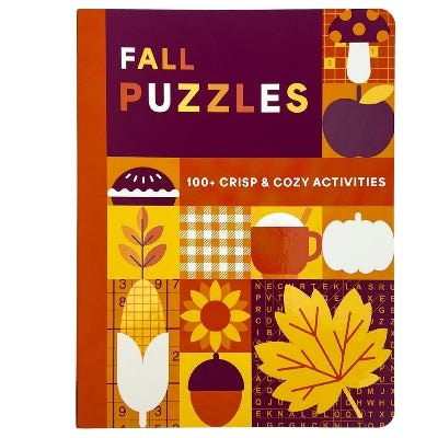 Fall Puzzle Book