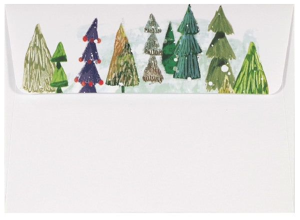 Festival Of Trees Boxed Holiday Cards | Set of 20