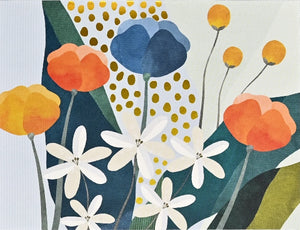 Premium  Floral Thank You Notecards