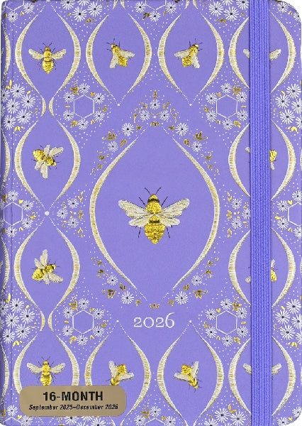 Peter Pauper 2026 16-month Agenda | Florentine Bees