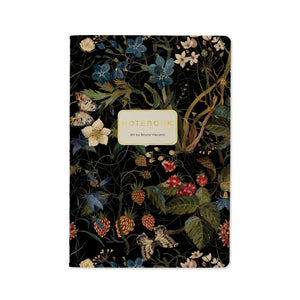 Forest Flowers Lined Notebook