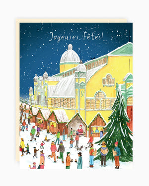 Assorted Boxed French Ottawa Holiday Cards | Set of 8