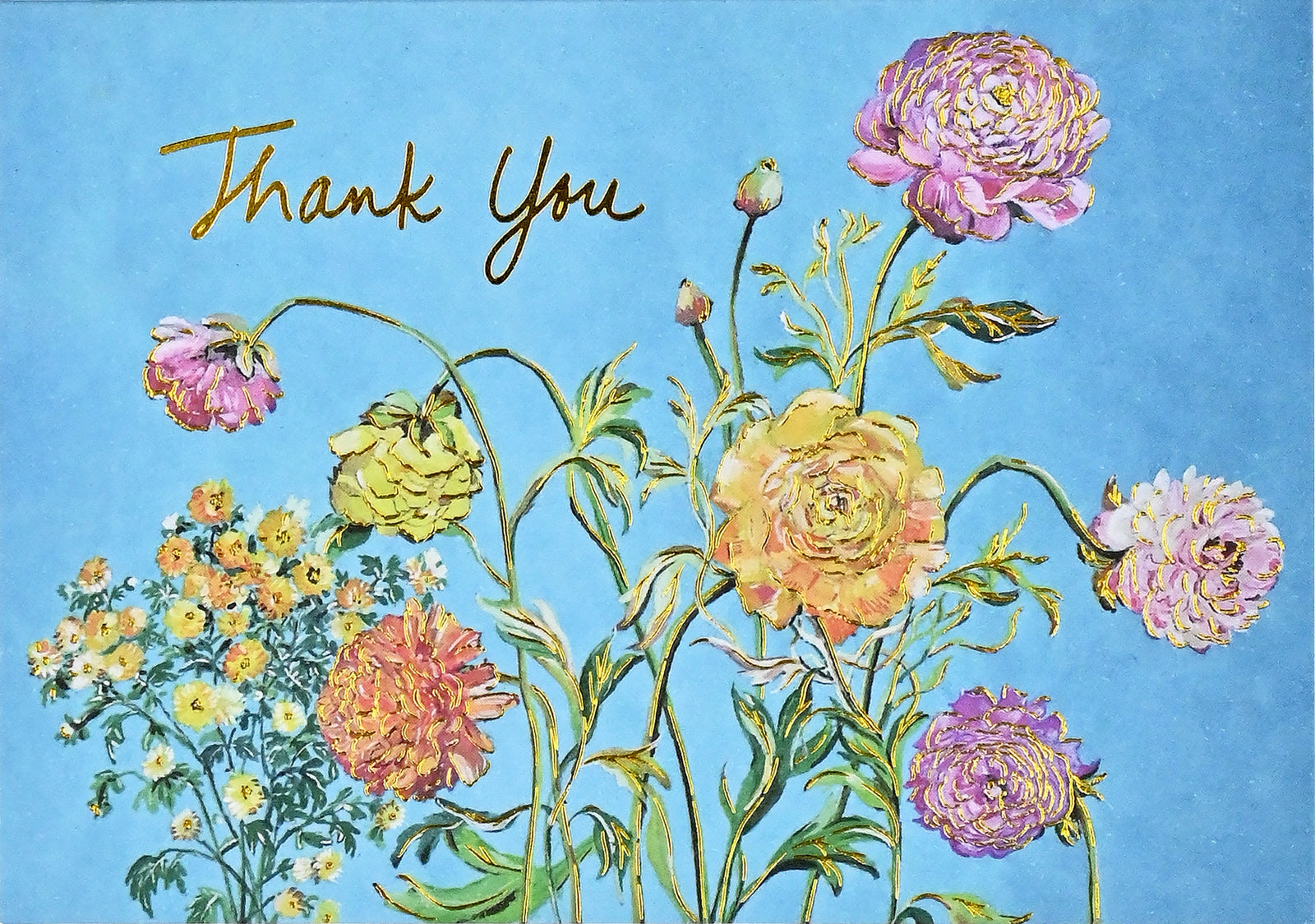 Garden Blooms Thank You Notecards