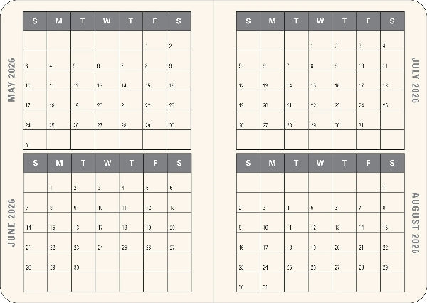 Peter Pauper 2026 16-Month Agenda | Gilded Branch