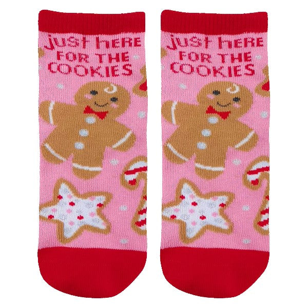 Stephen Joseph Holiday Toddler Socks | Gingerbread