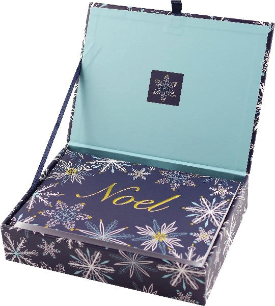 Golden Noel Boxed Christmas Cards | Set of 20