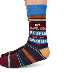 Favourite Grandpa Men's Socks