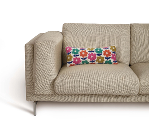 Groovy Blooms Hook Pillow