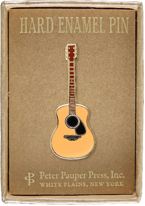 Guitar Enamel Pin