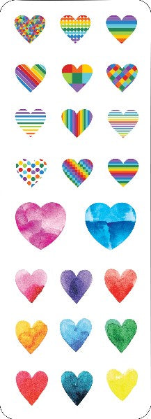 Hearts Sticker Set