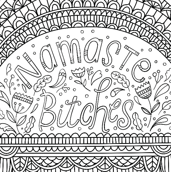 Inner F*cking Peace Colouring Book