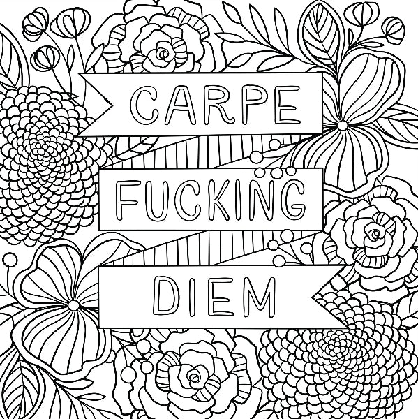 Inner F*cking Peace Colouring Book