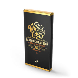 Willie's Cacao 26g Vegan Bar | Las Trincheras Gold