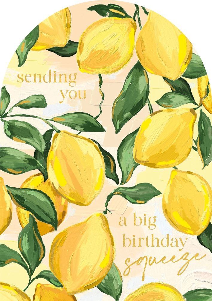 Big Birthday Squeeze Birthday Card