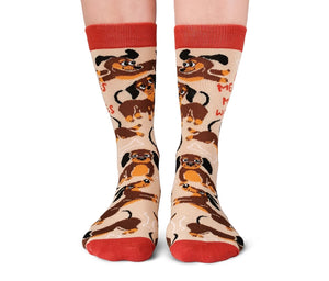 Less Meanies More Weenies Women's Socks
