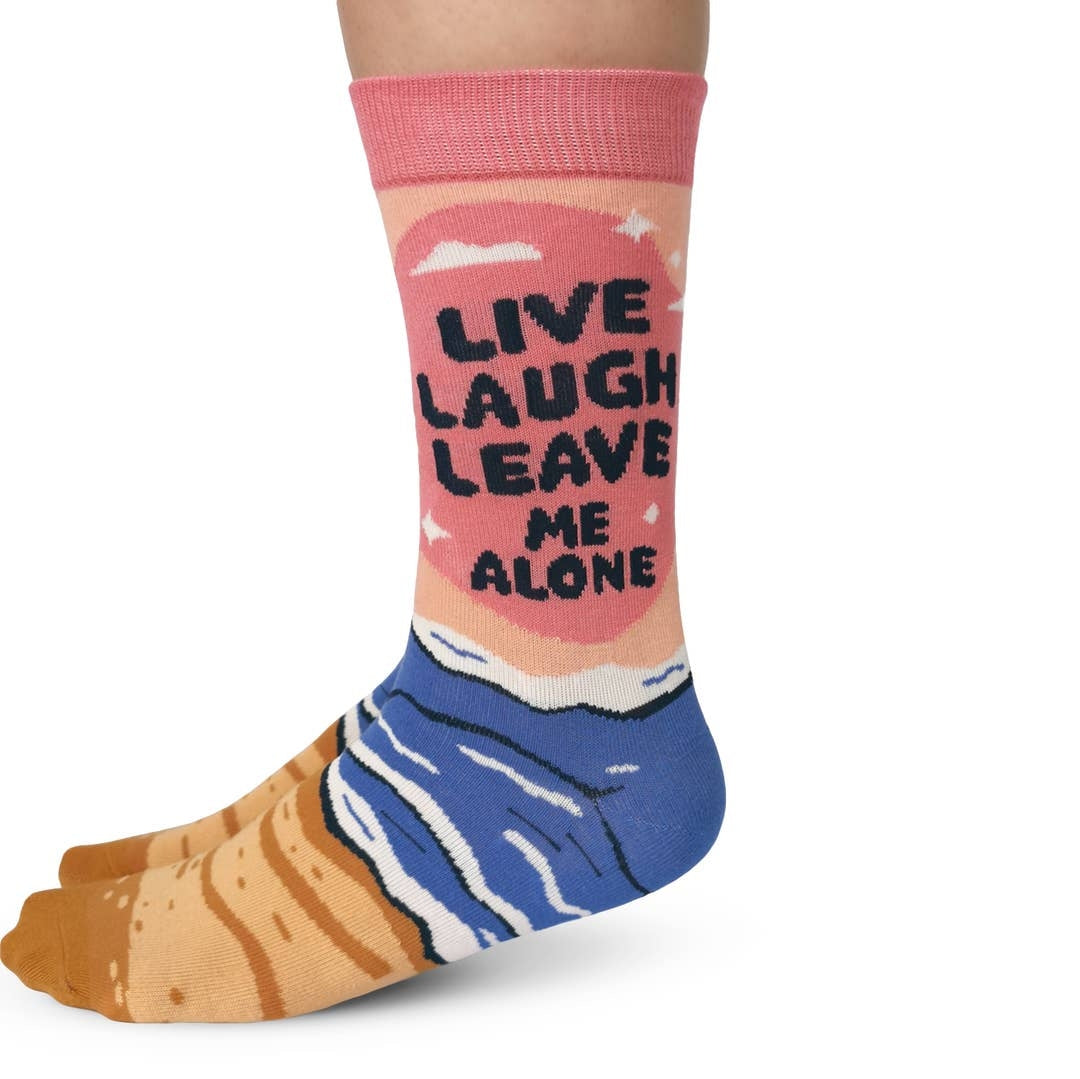 Live Laugh Leave Me Alone Women's Socks