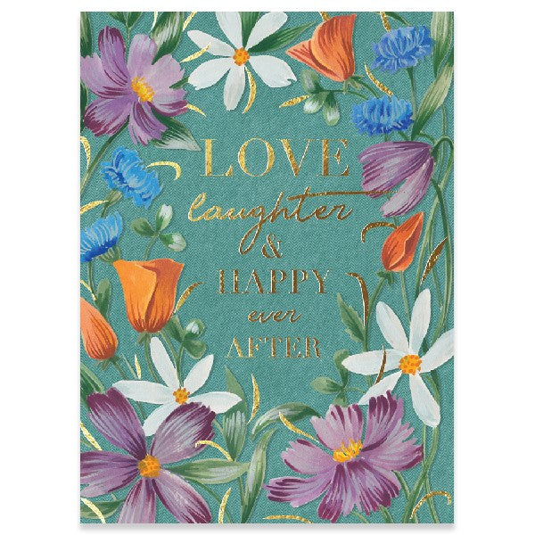 Happy Ever After Wedding Card